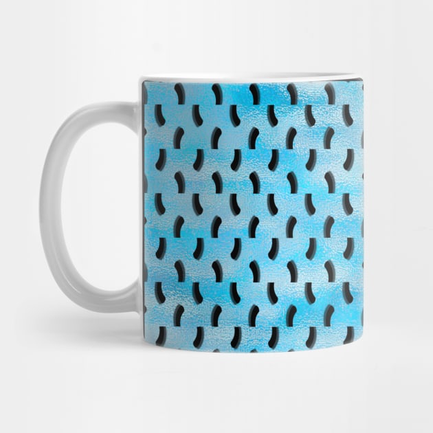 SIMPLE BLUE BLACK PATTERN by sentha